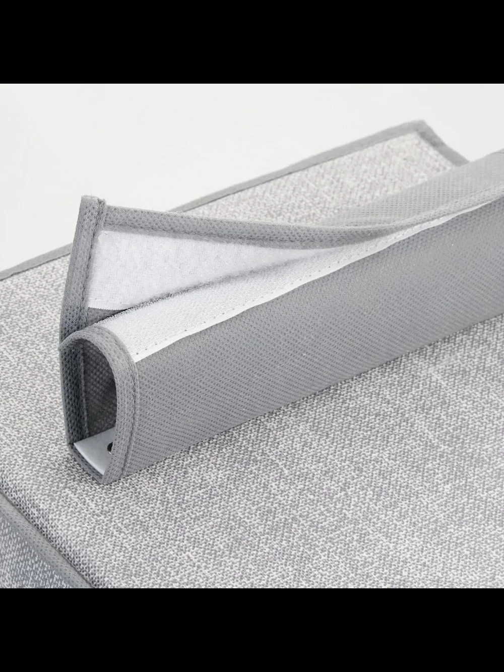 Fabric Hanging Organizer - Over Rod Storage - 7 Shelves/3 Removable Drawers